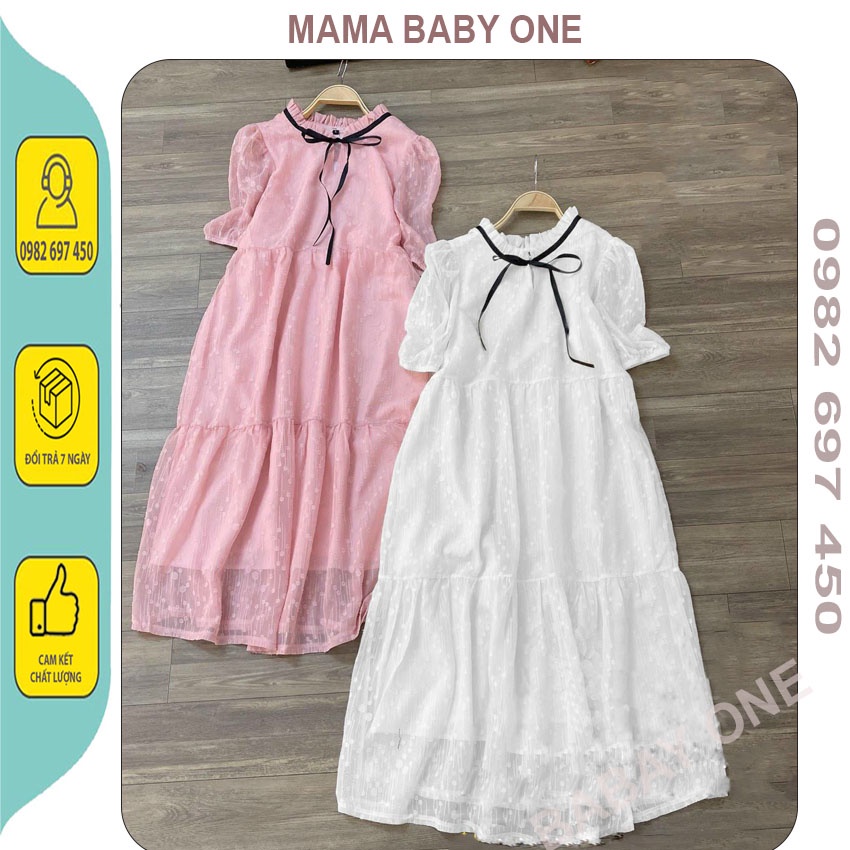 VÁY BẦU TIỂU THƯ-ĐẦM BẦU CÔNG SỞ, DỰ TIỆC, CƯỚI, TẾT. CHẤT LIỆU REN HẠT 2 LỚP CỔ NƠ SANG .