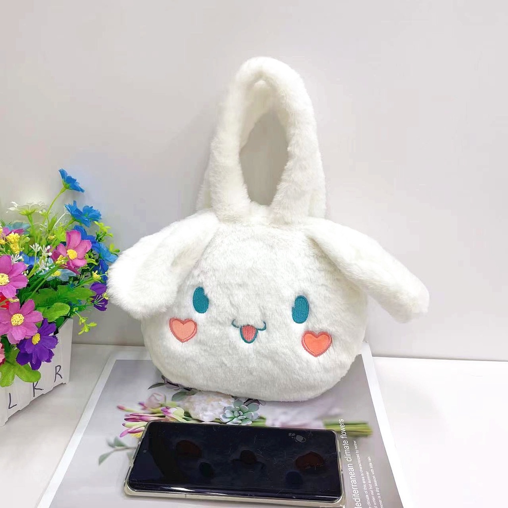 SANRIO Túi Đeo Vai Cỡ Lớn In Họa Tiết Hoạt Hình Dễ Thương