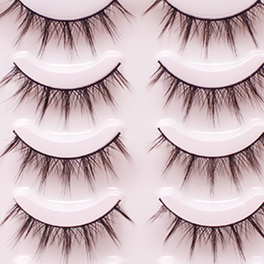 Bộ 5 Cặp Lông Mi Giả 7 Phong Cách Tự Nhiên Không Gây Kích Ứng