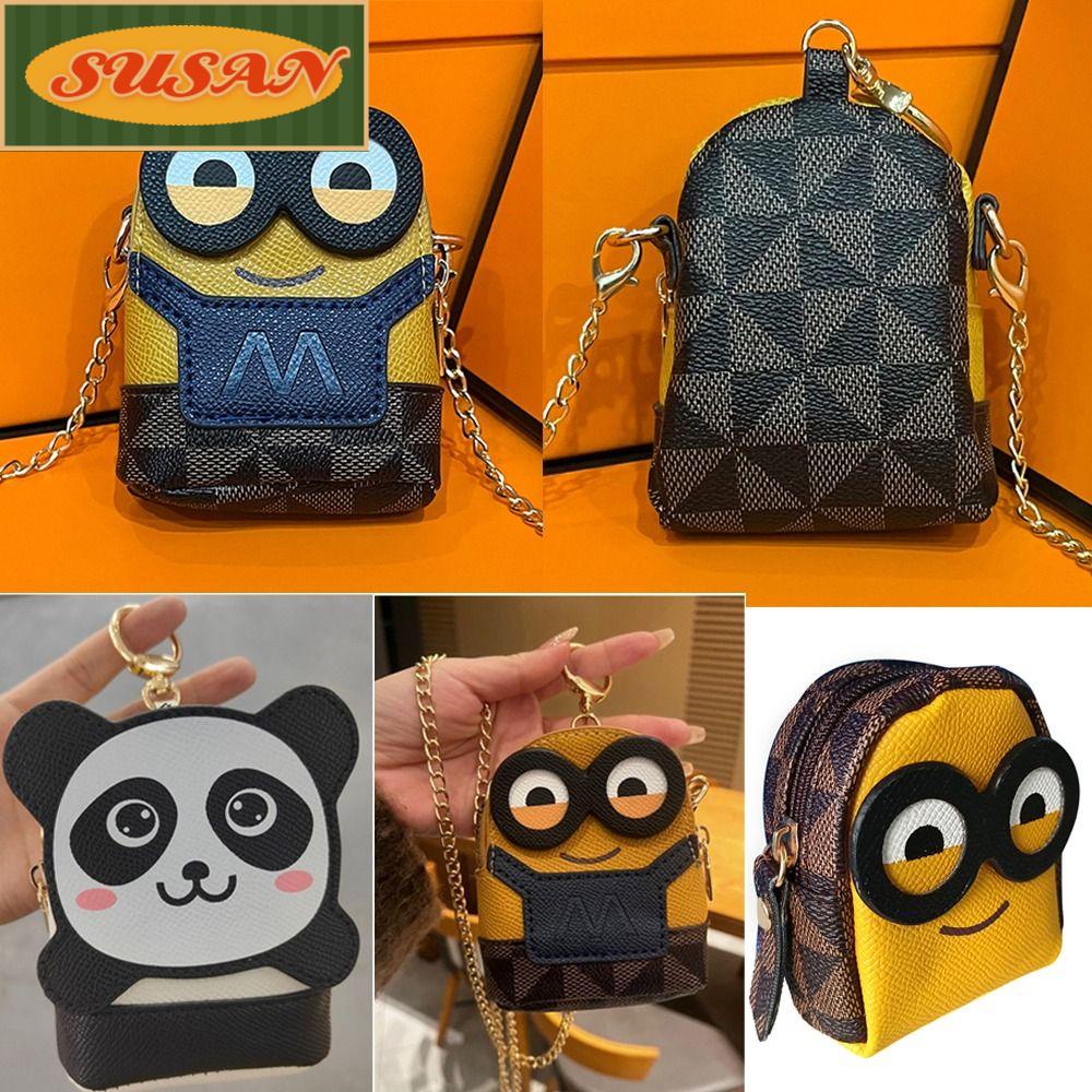 Túi vai Minion Xu ví Túi lưu trữ Mini