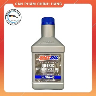 Dầu nhớt tổng hợp amsoil 4t performance 10w-40 946ml - dành cho xe số, xe côn tay