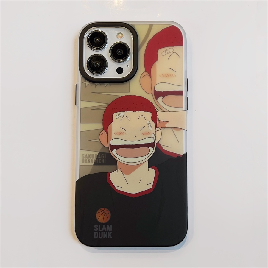 Ốp Điện Thoại Cứng In Hoạt Hình Slamdunk Cho iPhone 14 Pro Max 14 Plus iPhone 13 Pro Max iPhone 12 Pro Max iPhone 11
