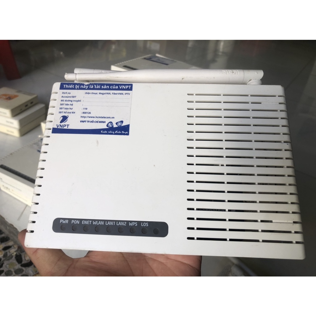 Modem phát wifi 2 râu GPON IGATE GW040, GW020 chính hãng V.N.P.T đủ sạc