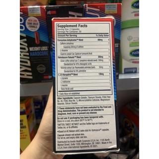 Viên Uống Giảm Cân Đốt Mỡ Cực Mạnh Hydroxycut HardCode Nextgen