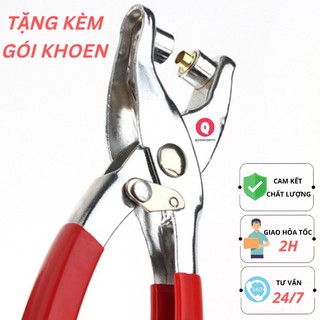 Kìm bấm khoen, bấm khuy ore + tặng kèm túi khoen mắt cáo 5mm
