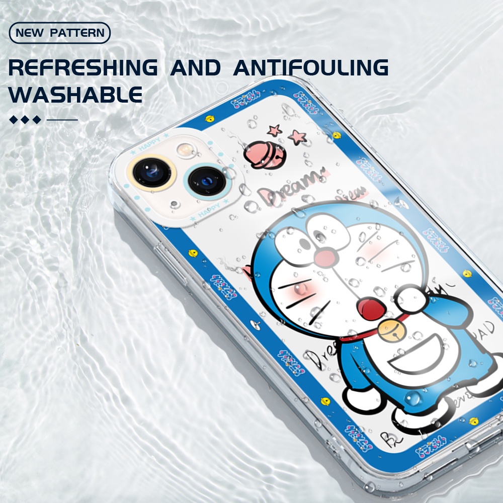 Xiaomi Poco M3 X3 X4 F3 GT NFC Pro 5G Cho Ốp lưng điện thoại In Hình Doraemon