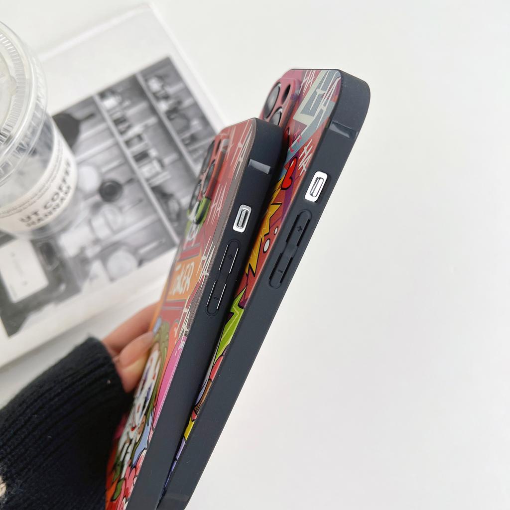 Ốp Điện Thoại In Hình Chú Hề Vui Nhộn Cho iPhone 14promax 14 13 12 11 7plus X XS XR XSMAX 8 7