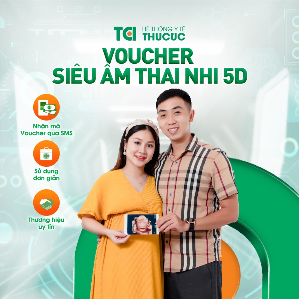 Siêu âm màu 5D thai đơn giúp kiểm tra sự phát triển của thai nhi tại Bệnh viện Thu Cúc - TCI Hospital