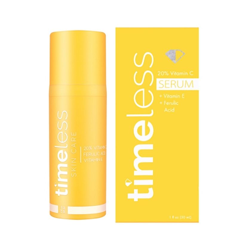 Serum Timeless 20% Vitamin C+E Ferulic Acid 30ml dưỡng ẩm chống lão hóa giảm quầng thâm làm sáng đều màu da