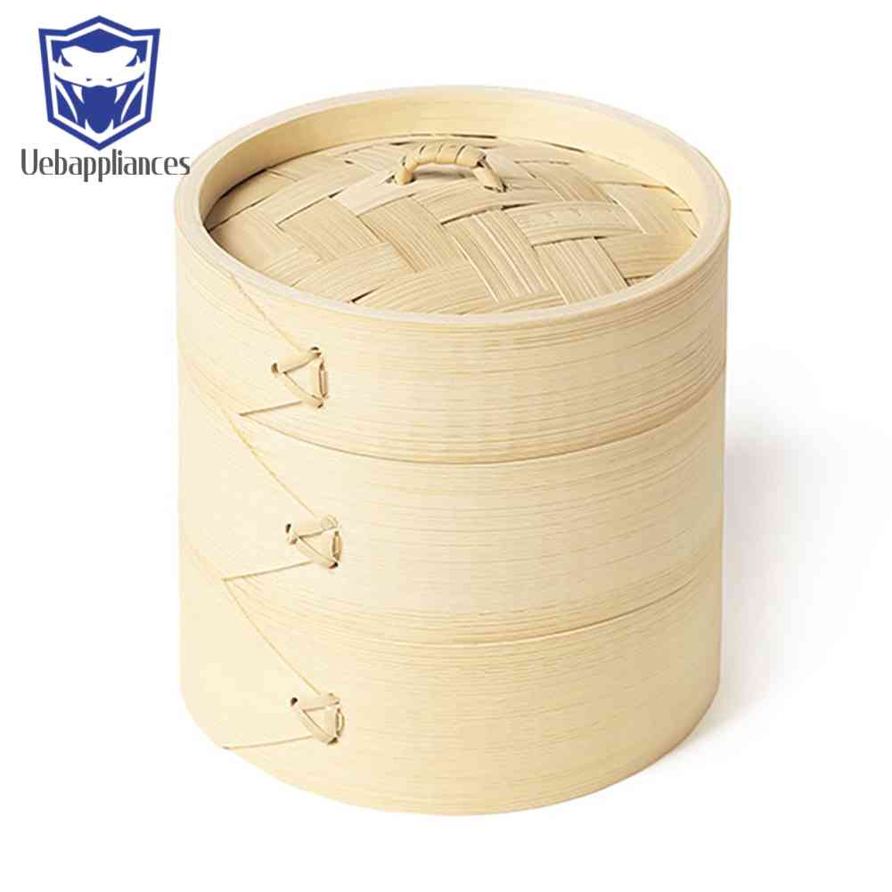 Nồi Hấp Bằng Gỗ Tre Tiện Dụng Cho Hoạt Động Ngoài Trời