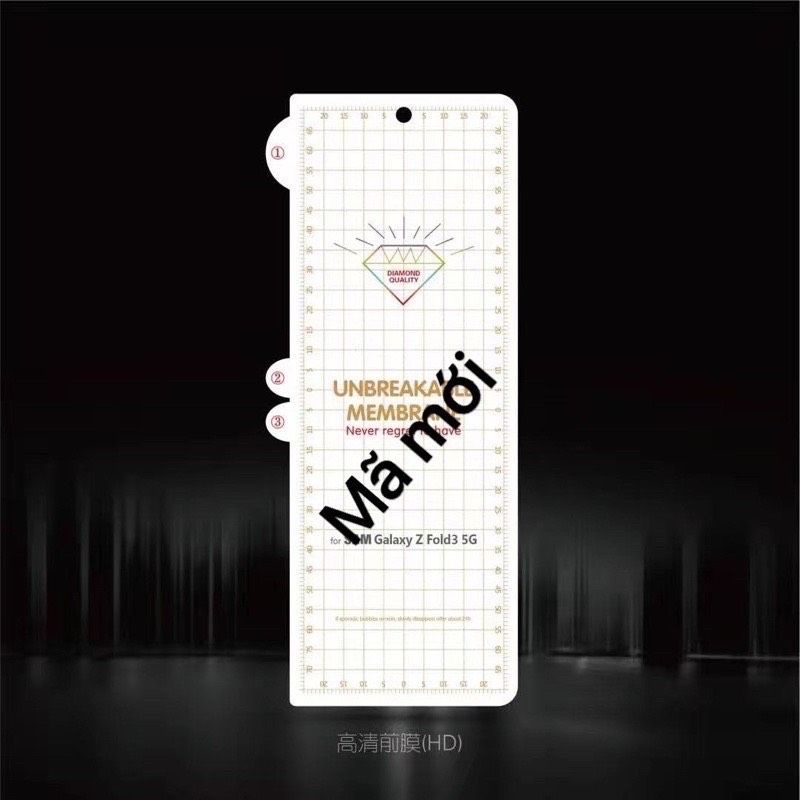 Miếng dán dẻo PPF cho Samsung Z Fold 5, Flip 5 Z Fold 3 5G, Z Flip 3,4 ,Fold 4 bảo vệ máy mặt trước, mặt sau, viền máy
