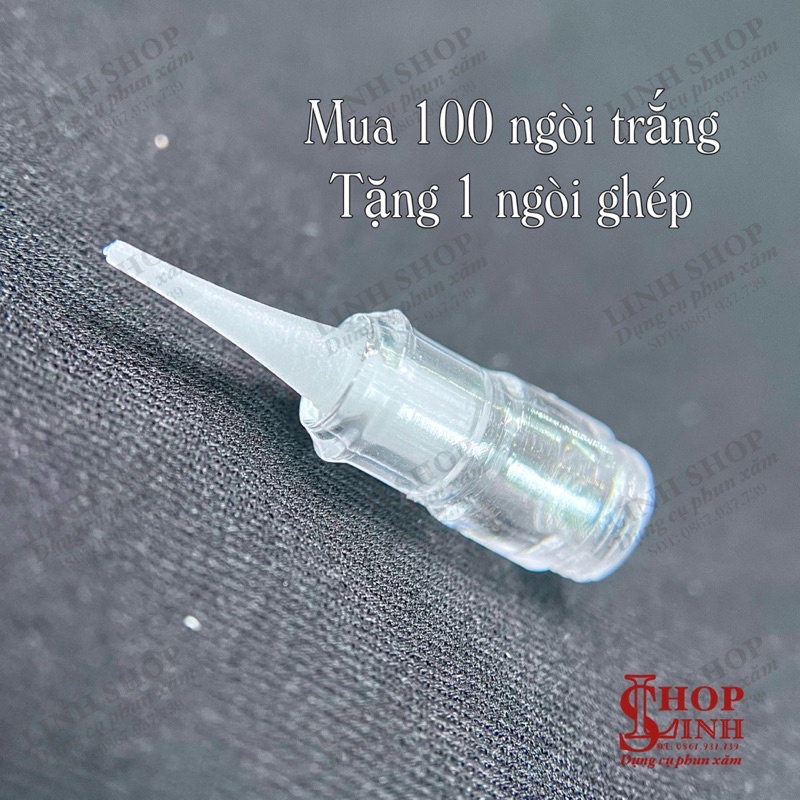 Kim ngắn xanh lá 0.35*35mm, kim thần thánh pro kim phun mày tạo hạt, phun xăm môi, phun mí, dành cho máy mailisa