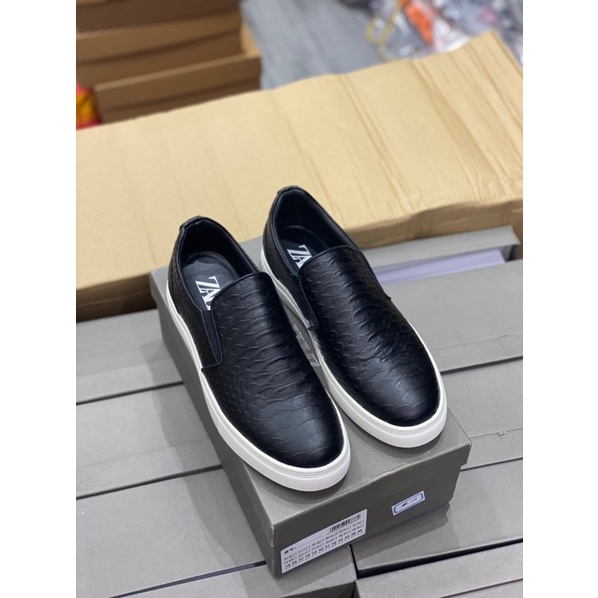 Giày Lười Zara Nam Đen