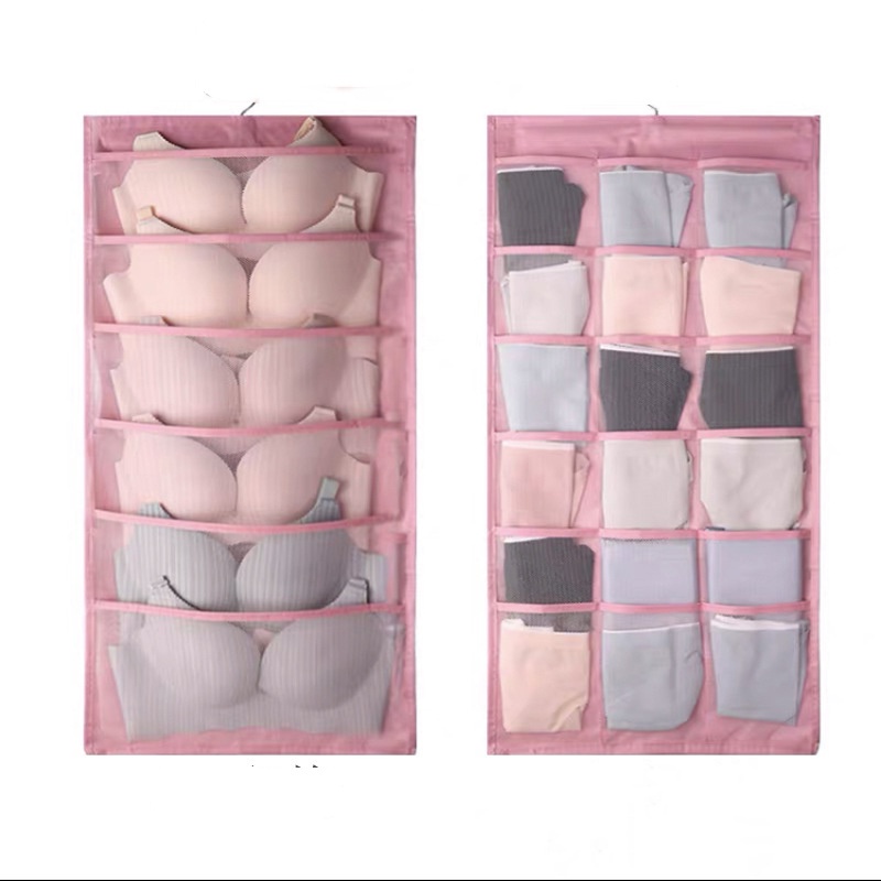 Túi đựng đồ lót, đựng tất có móc treo tiện lợi nhiều ngăn AD