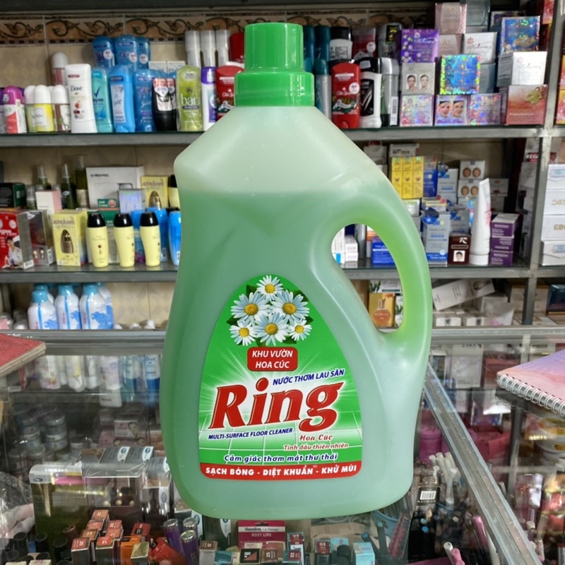 Nước thơm lau sàn Ring can 3.8kg (đủ mùi)