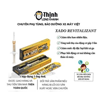 Phụ gia phục hồi động cơ cực tốt - xado revitalizant ex120 moto.