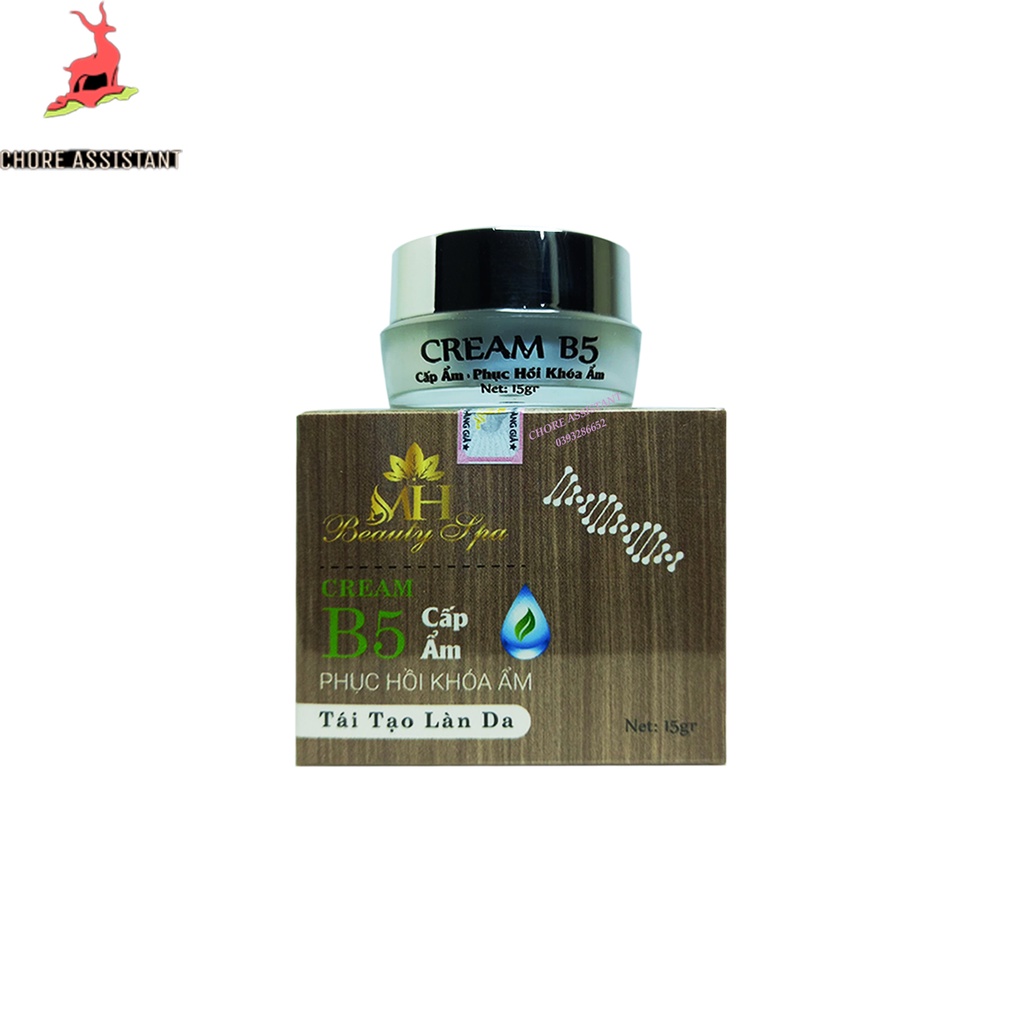 Kem Cream B5 15ml_MH BEATY SPA. Cấp ẩm, tái tạo làn da _Chính Hãng [HH022]