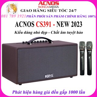 Loa karaoke acnos cs391, new 2023, bảo hành chính hãng