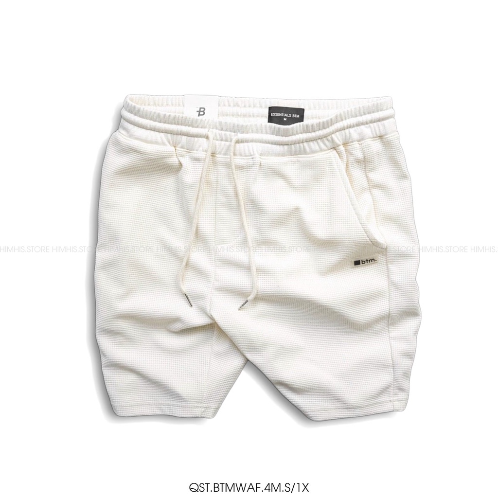 Quần Short Thun Unisex Basic Thun Gai Pique Co Giãn Tốt Gam Màu Cơ Bản Dễ Phối Đồ - 4 Màu || BTM