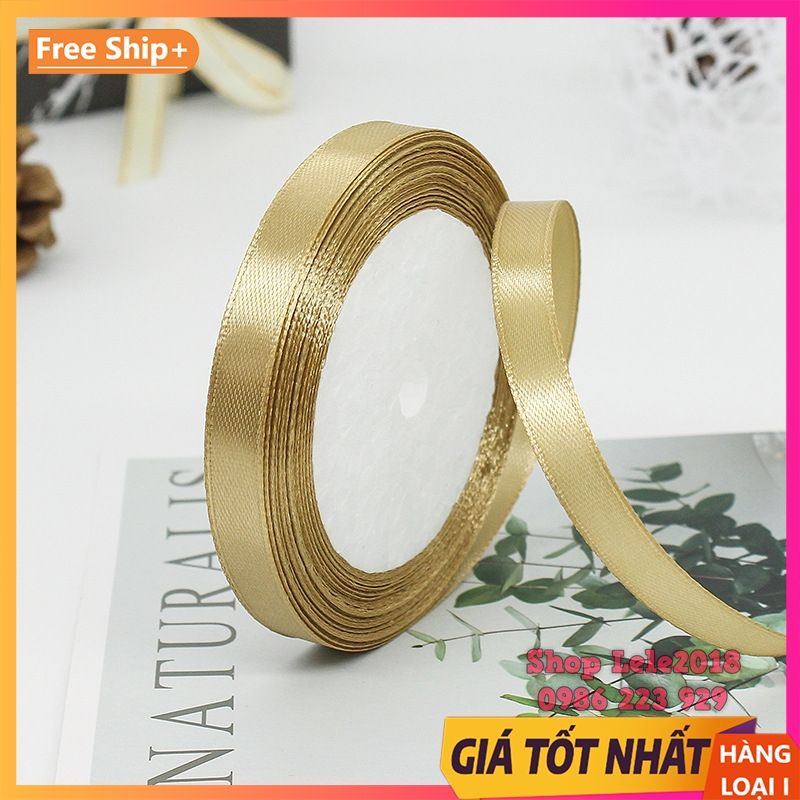 Ruy băng luạ satin loại đẹp ❤️ size 1cm ❤️ cuộn 22m