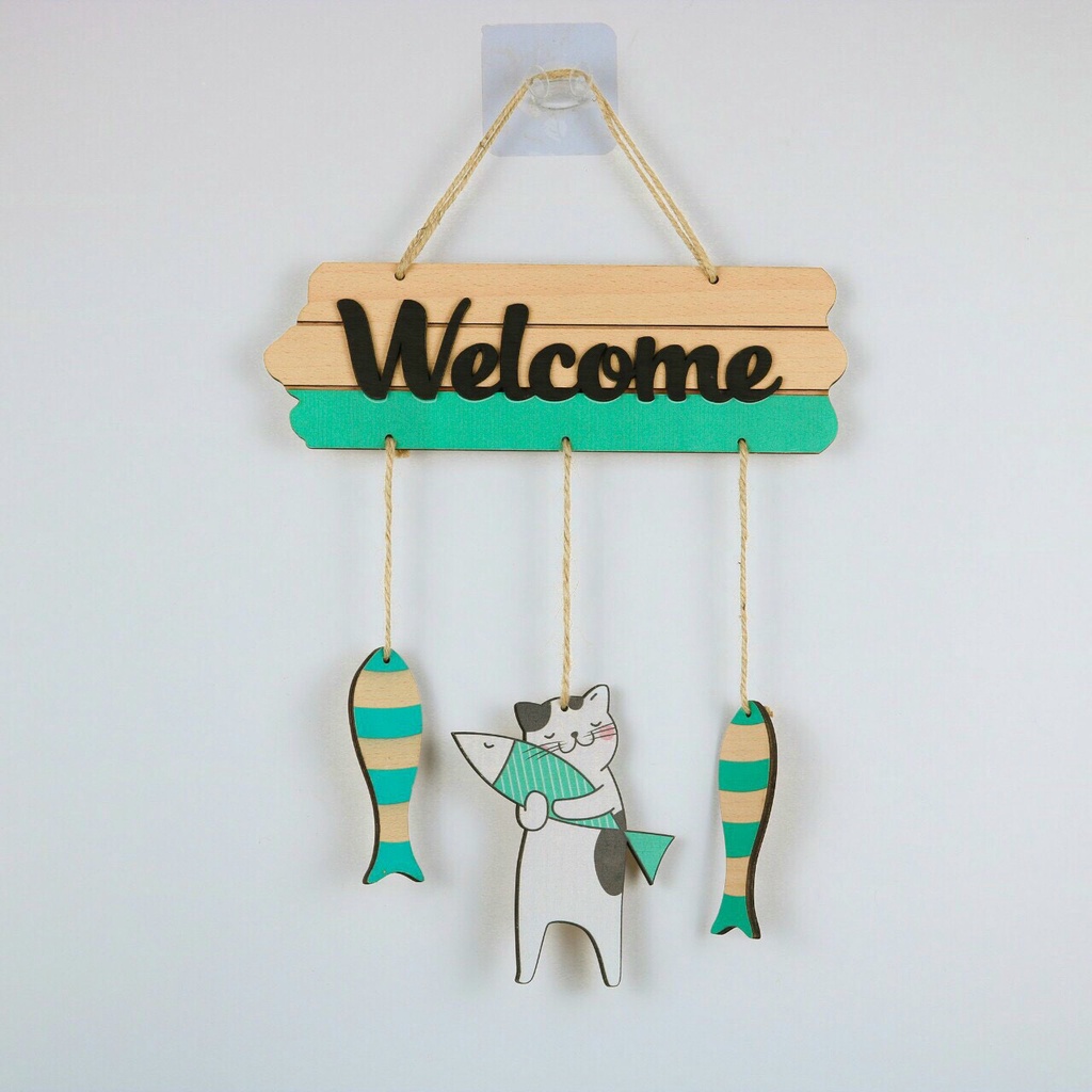 Bảng Gỗ Decor  Treo Tường, Cửa, Trang Trí Gia Đình, Cửa Hàng, Văn Phòng - MỘC DECOR CH01-09