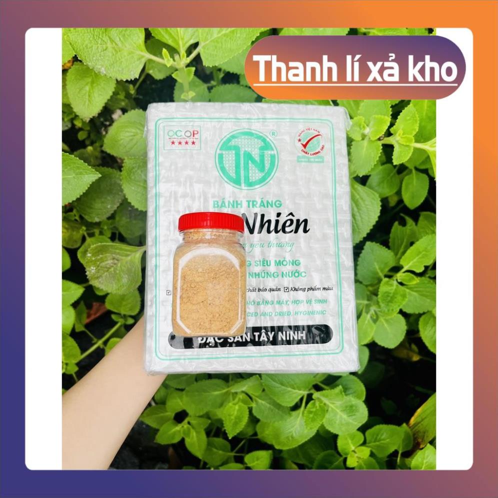 COMBO 7 Bánh Tráng Phơi Sương 100g muối nhuyễn -500g bánh tráng phơi sương