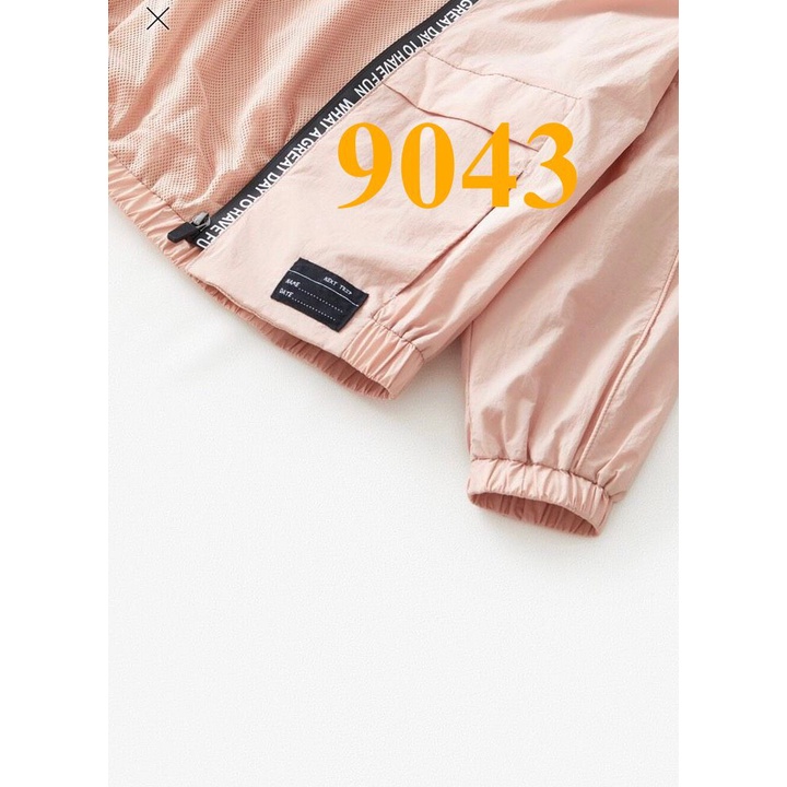 * Mã 9043: Áo khoác gió 2 lớp Zara dư xịn bé gái dòng, màu hồng nhạt đẹp