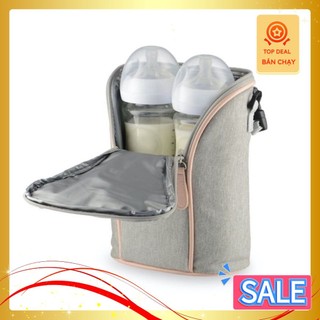 (Chính hãng) Túi giữ nhiệt bình sữa đôi FatzBaby FB2016SL