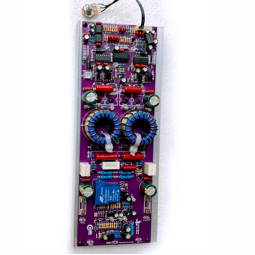 BO CÔNG SUẤT CLASS D 8 MOSFET - PA 6000 và  BTL 2500W