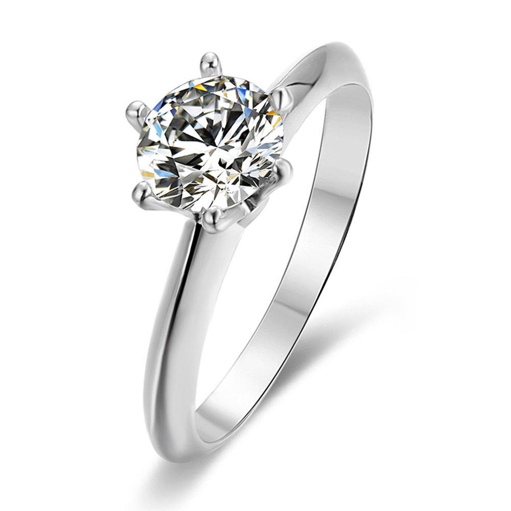 Nhẫn Cưới Kim Cương Moissanite Cho Nữ