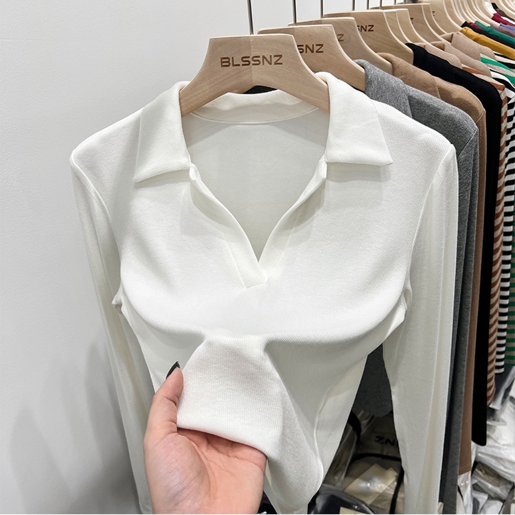 NRVP Áo Thun Nữ Dài Tay Dáng Rộng Phong Cách Hàn Quốc Thời Trang Mới 2023