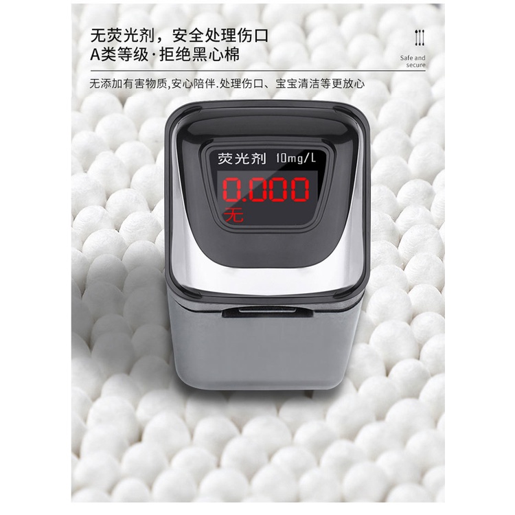 Hộp 500 Tăm Bông Thân Gỗ Tre Ngoáy Tai Người Lớn 2 Đầu Vệ Sinh Tai Đa Năng An Toàn Tiện Lợi