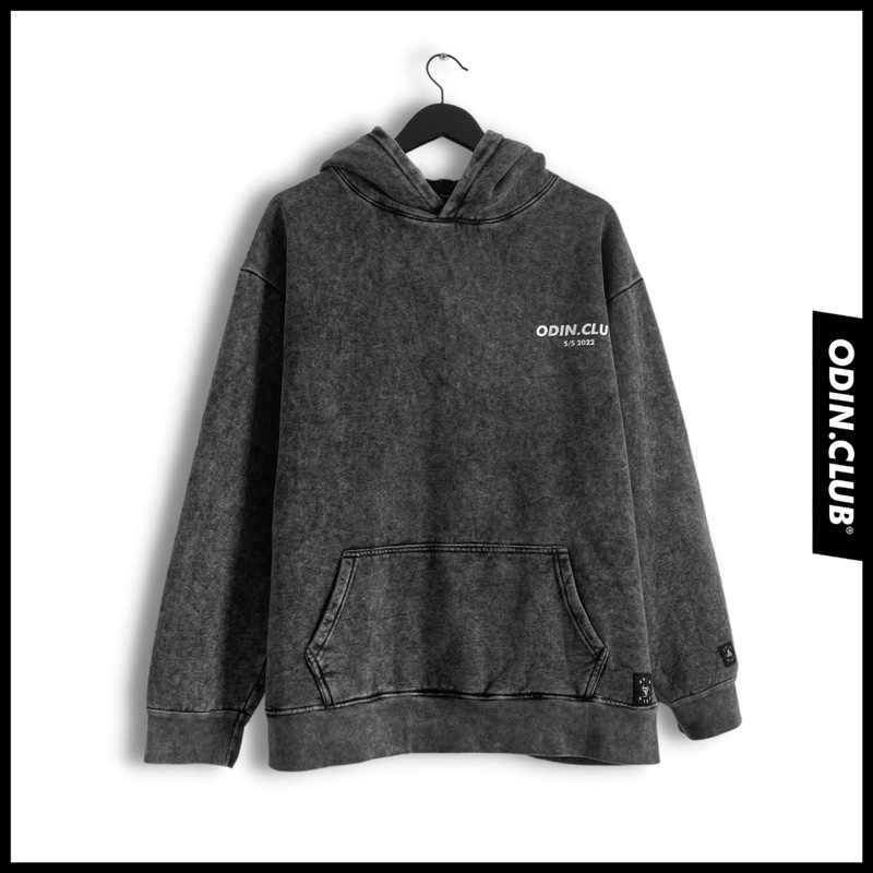 Áo nỉ hoodie loang túi trước , Áo hoodie unisex form to rộng