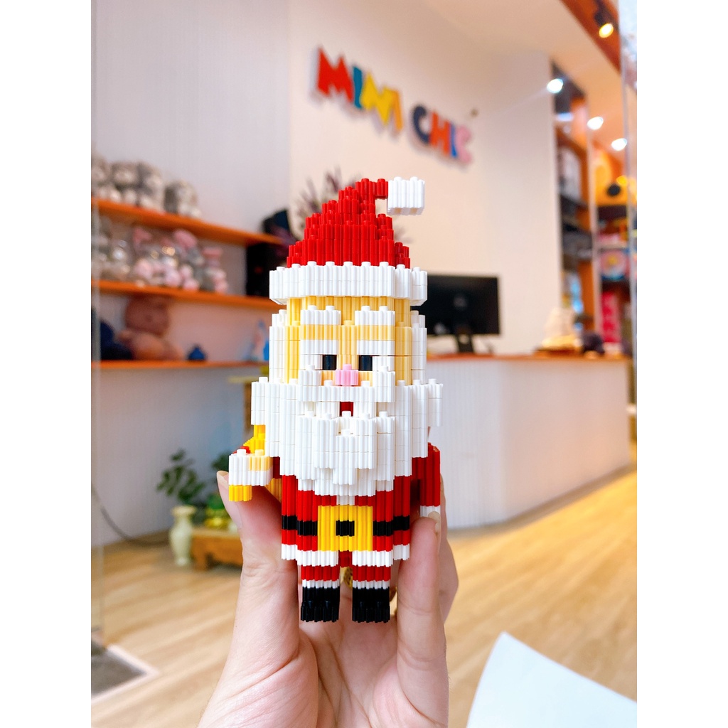Lắp ráp mô hình linkgo các nhân vật Noel cực đáng yêu