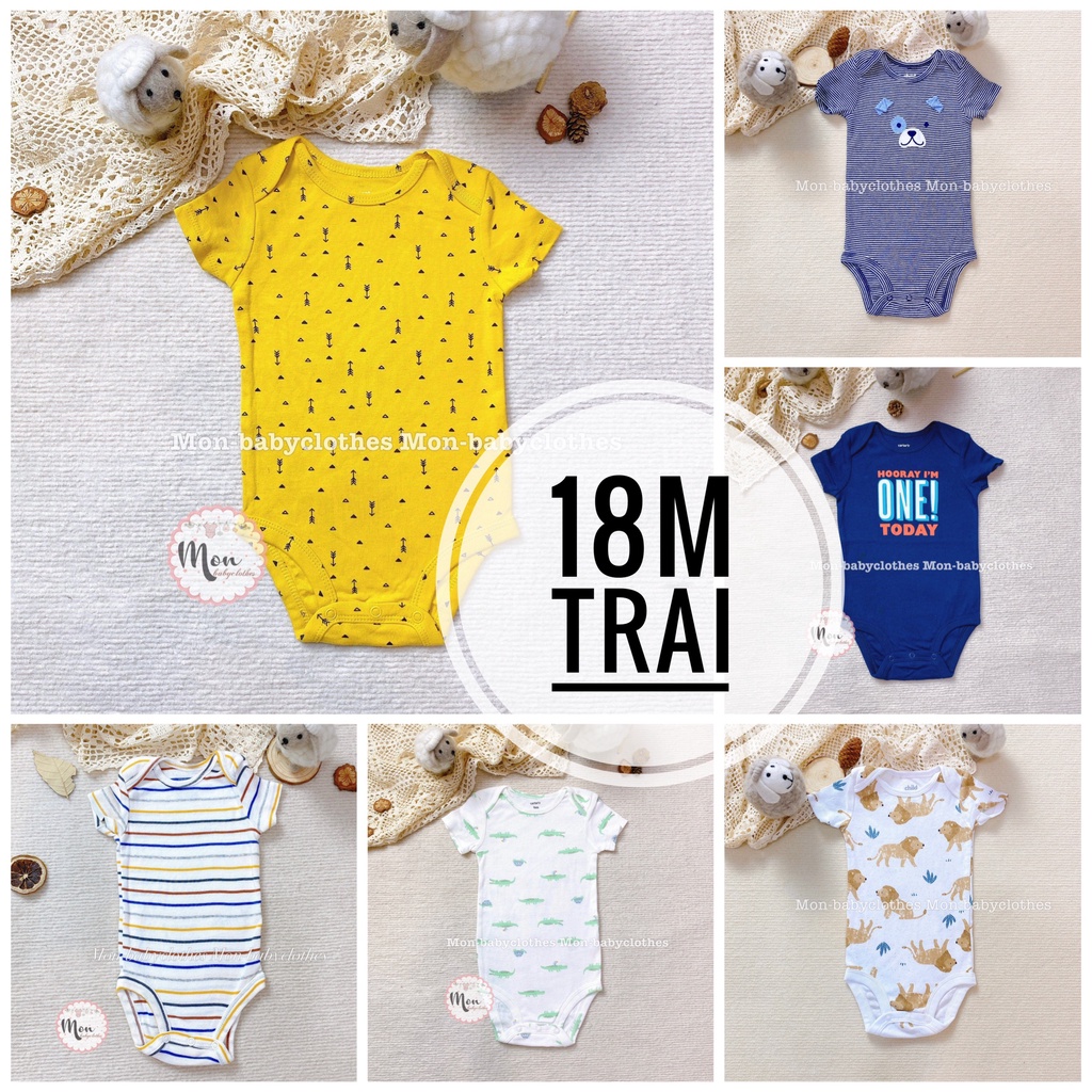 BODY cộc tay 12-18 tháng