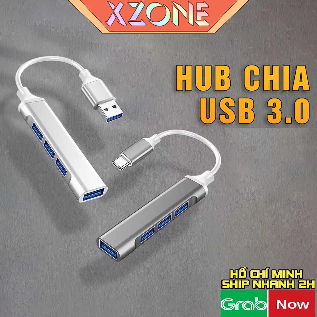 Bộ chia cổng Hub USB và Hub TYPE C BH6T. Hỏa Tốc MixASale