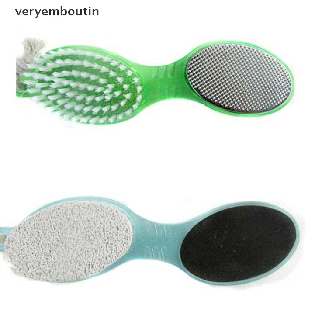 Bộ Dụng Cụ Tẩy Da Chết Cho Chân 4 Trong 1 Tiện Lợi