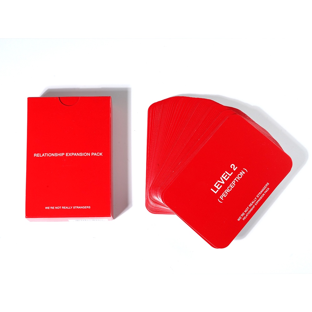 Bộ 50 Thẻ Bài Trò Chơi We 'Re Not Really Strangers - Honest Dating Mở Rộng