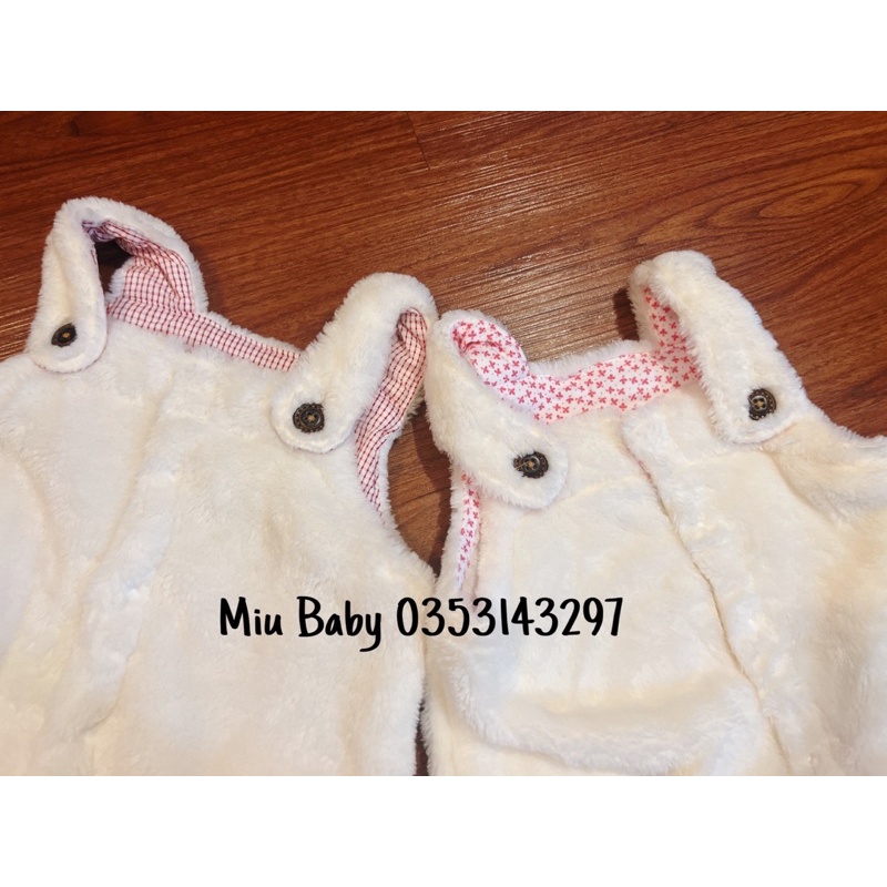 Body yếm lông trắng bé gái xuất nhật