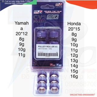 Bi nồi tay ga UMA racing Honda 20/15 và yamaha 20/12