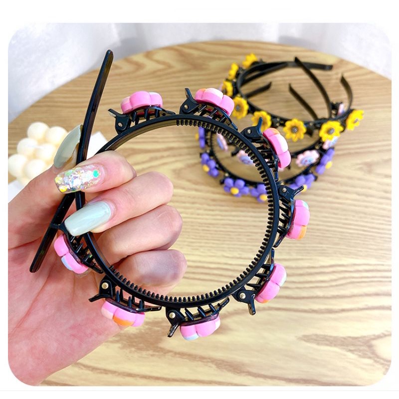 BỜM KẸP TÓC hoa quả NHIỀU NƠ phong cách hàn quốc dễ thương cho bé