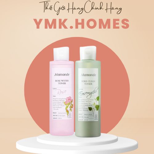 Nước hoa hồng Mamonde Rose water daily skin toner / Toner Diếp Cá / Toner Mamonde Se Khít Lỗ Chân lông