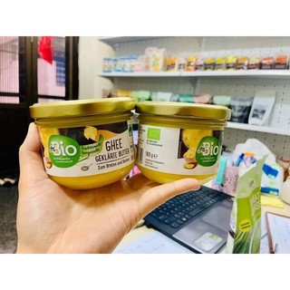 Bơ ghee hữu cơ bio dm 180g