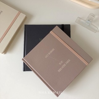 Sổ vuông Crabit Quite The Mind 130gsm ruột dot/grid/plain