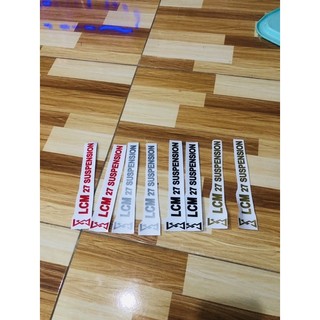 Tem phuộc trước lcm decal phuộc trước lcm dán dc nhìu loại xe máy