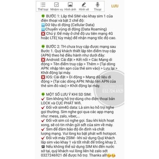 Sim 4G 3 nước Sing/Malay/Thái 5 ngày