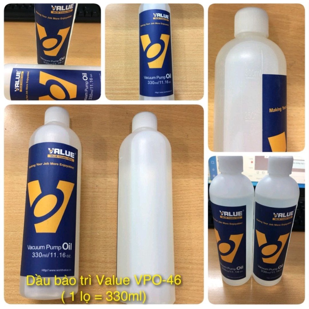 Dầu máy hút chân không chính hãng Value (1 lọ = 330 ml) Dầu bảo trì Value VPO [FREESHIP]