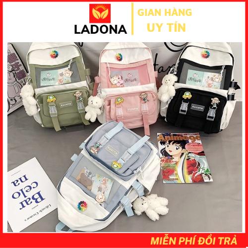 Balo nam nữ cao cấp du lịch dễ thương đẹp đi học giá rẻ tặng kèm sticker BL1