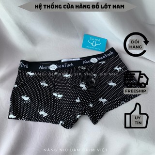 Quần sịp nam quần lót nam boxer đùi cotton in họa tiết đẹp