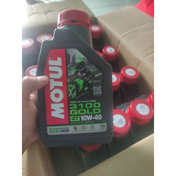 Dầu nhớt MOTUL 3100 . bình 1l